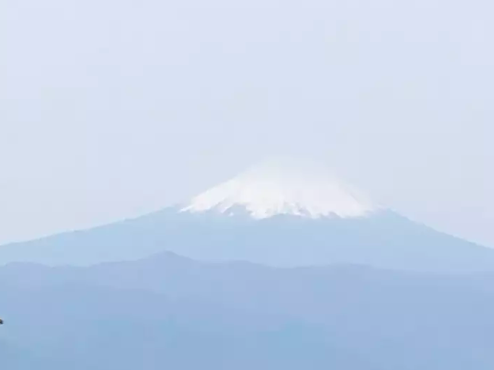甲武信ヶ岳山頂からの景色
