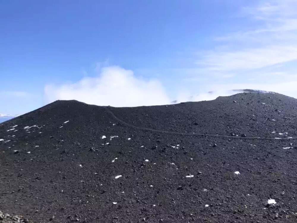 浅間山　山頂