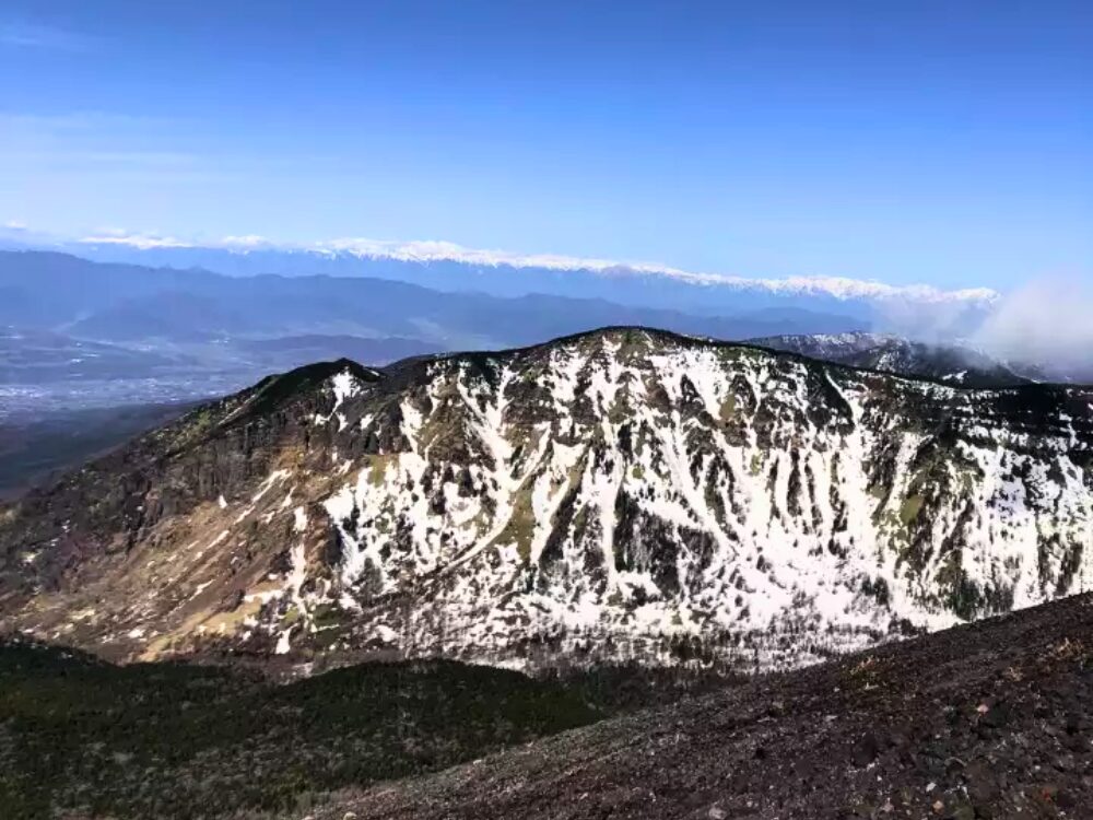 前掛山からの景色