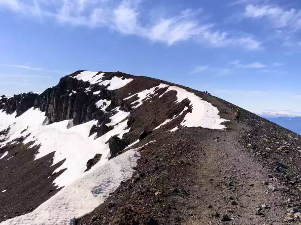 前掛山までの登山道