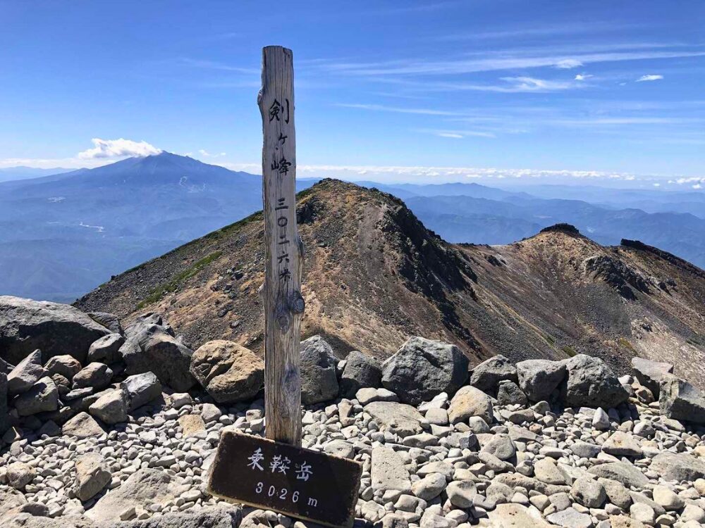 乗鞍岳 剣ヶ峰山頂