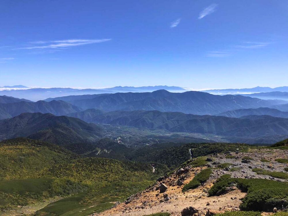 富士見岳からの眺望
