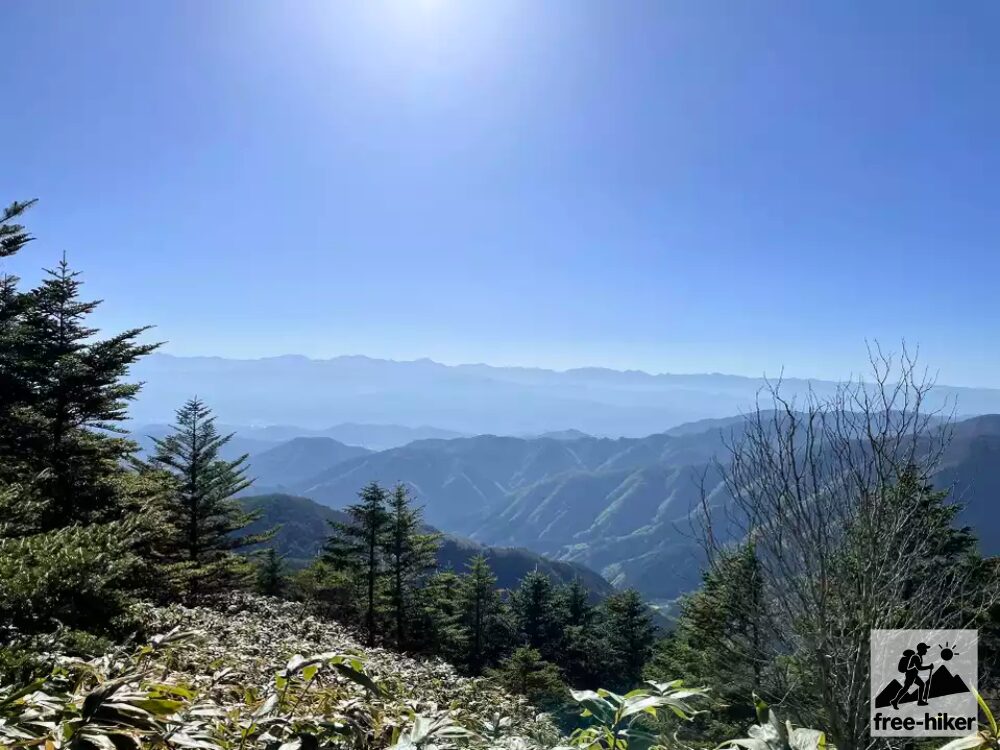 恵那山 景色