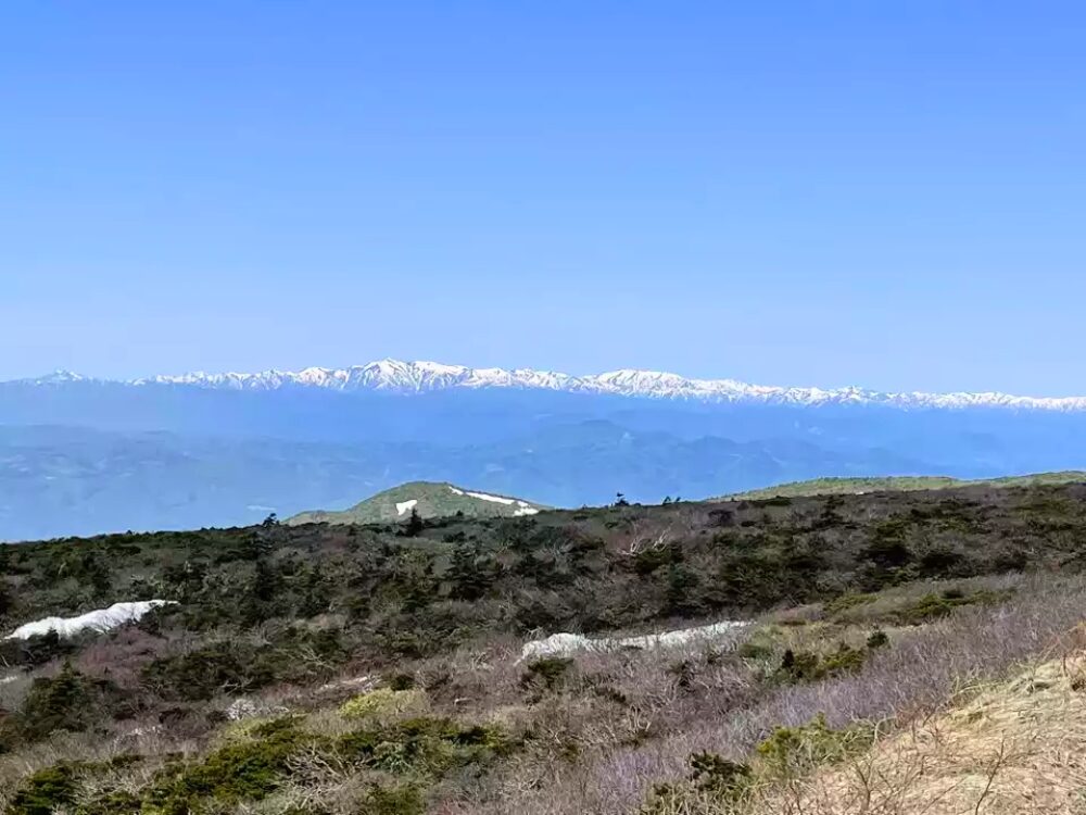 駐車場からの景色