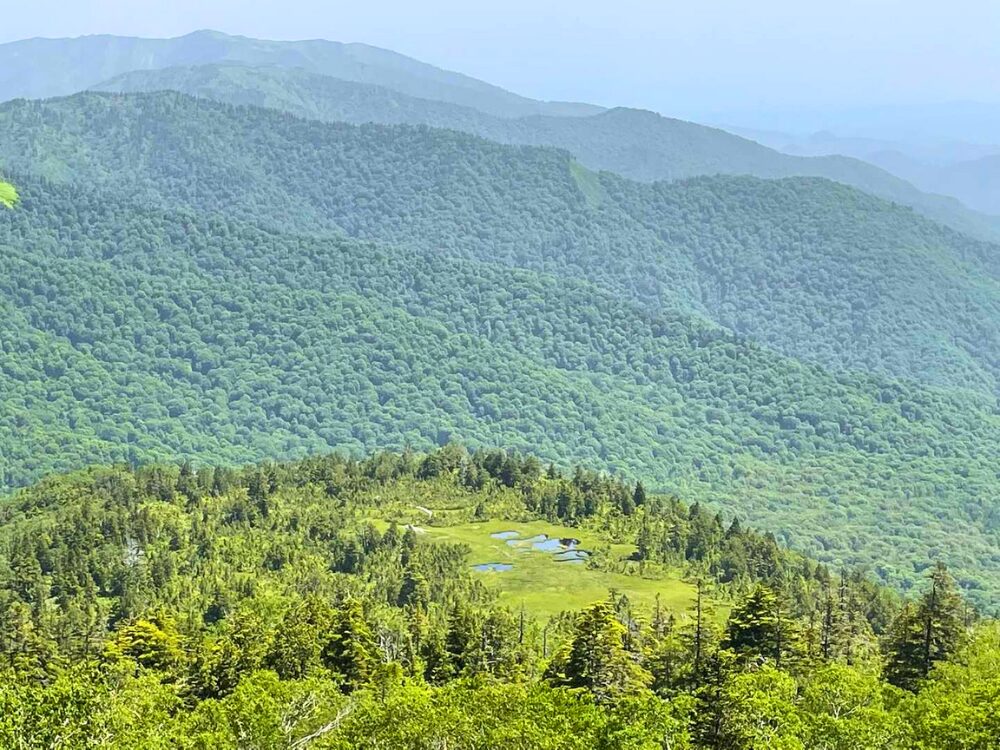 尾瀬の山々