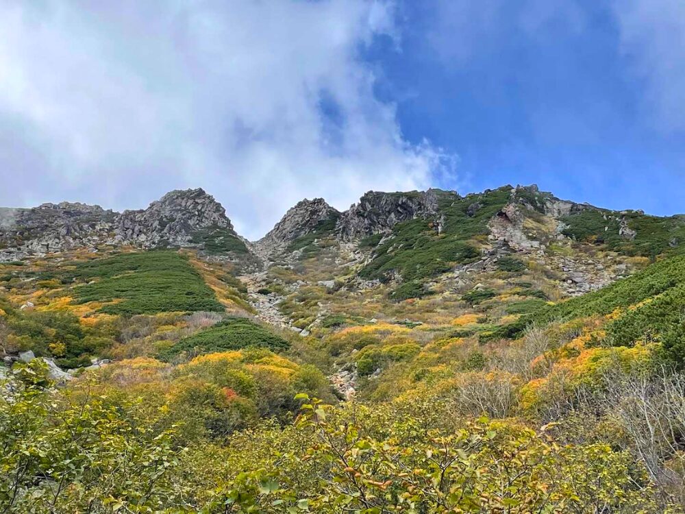 御嶽山の紅葉