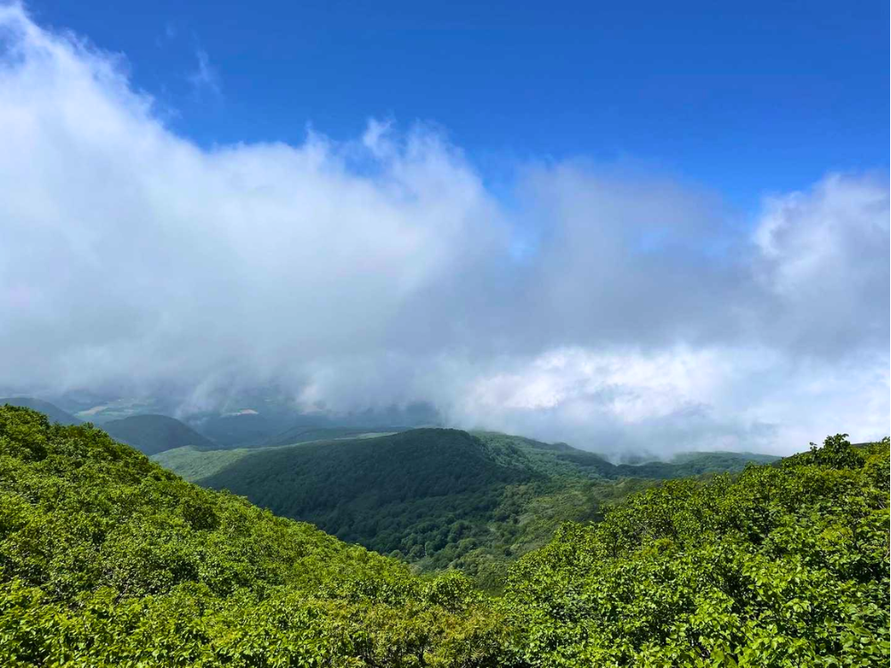 岩木山9合目からの景色