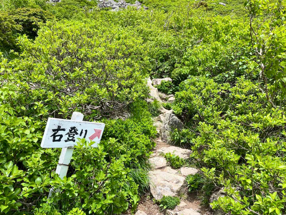 岩木山登山道