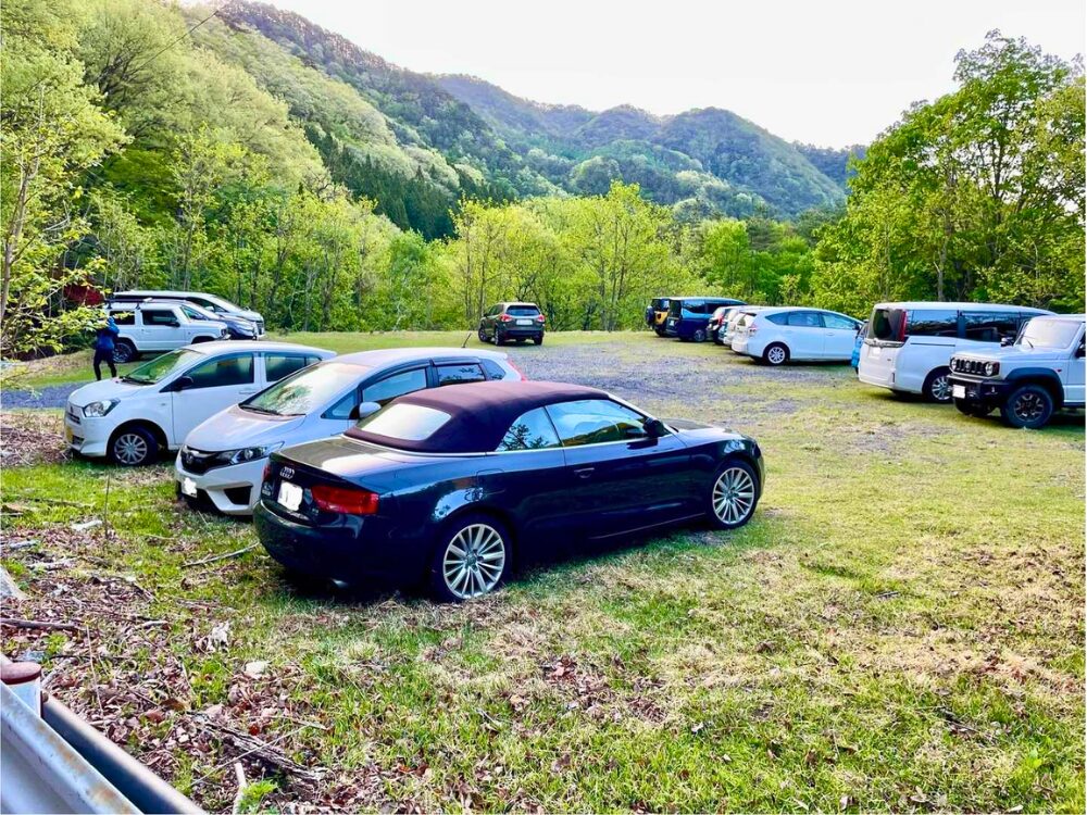 銀山平駐車場